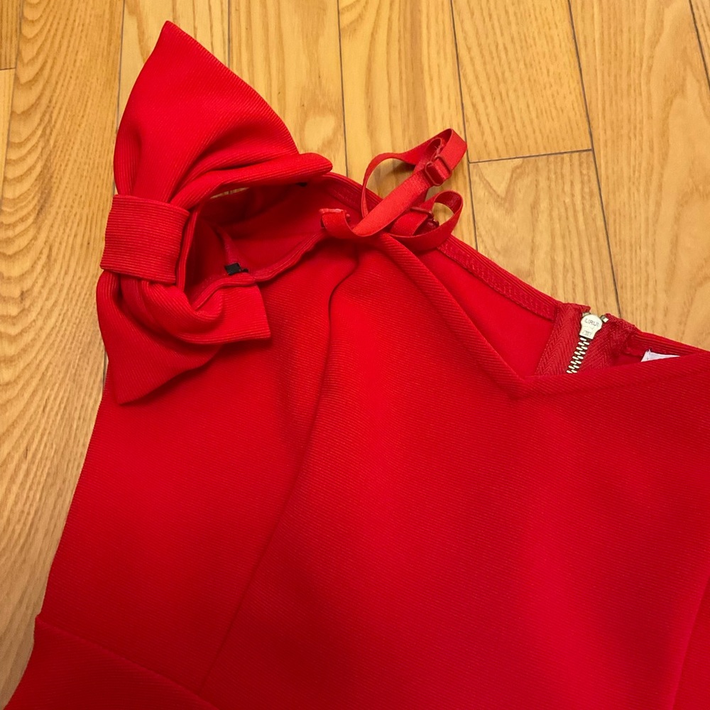 Red Short Dress - Picture 3 of 3